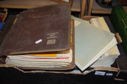 Box of assorted journals and manuals