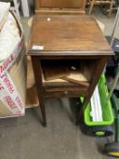 Small oak bedside cabinet