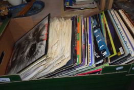 Box of assorted LP's