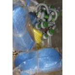 Quantity of assorted ratchet straps and others