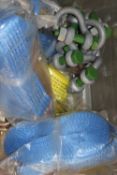 Quantity of assorted ratchet straps and others