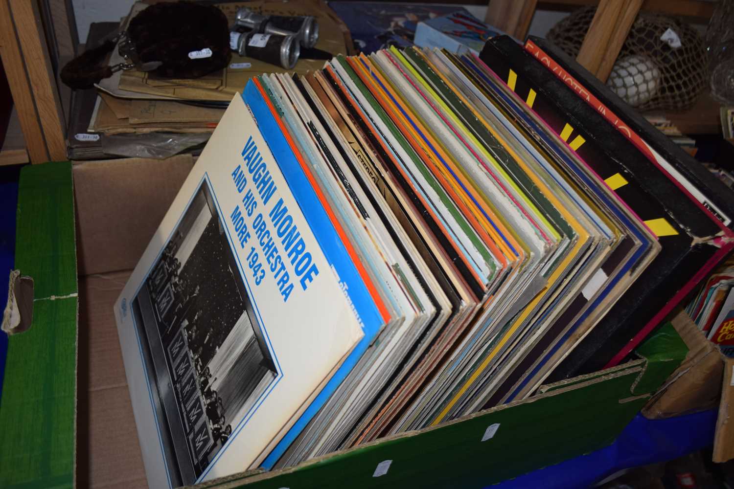 Box of assorted LP's