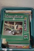 Box of motor sport magazines