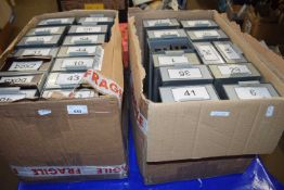 Two boxes of assorted 35mm aircraft slides