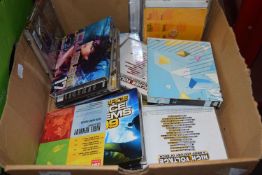 Box of assorted CD's