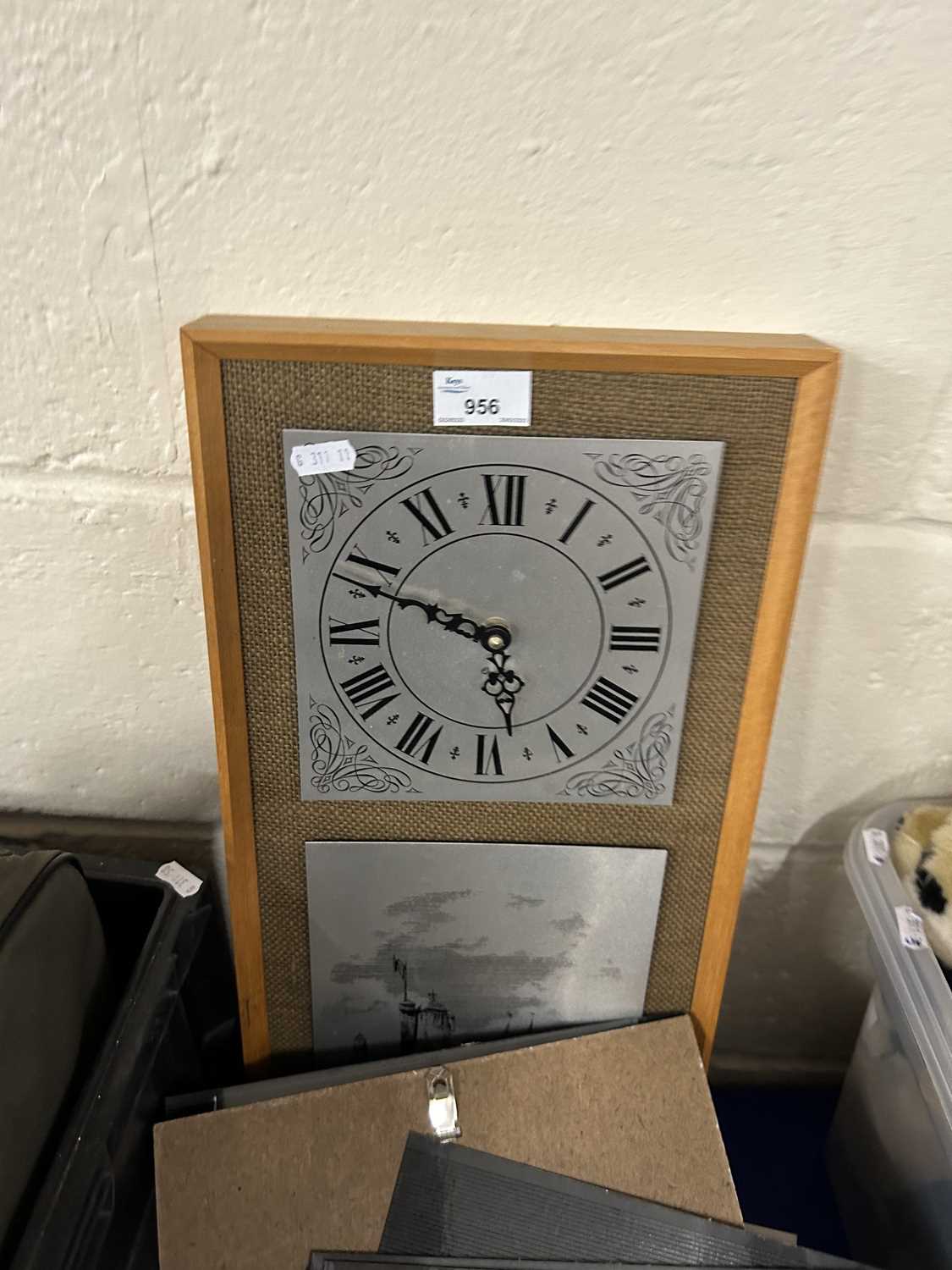 Retro wall clock marked The Old Lighthouse