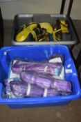 Quantity of polyester rachet lashings and polyester slings - 2 boxes