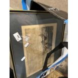 Mixed Lot: Various framed engravings to include views of Cromer and Cromer Church plus other