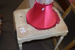 Button top stool and a lampshade (2)