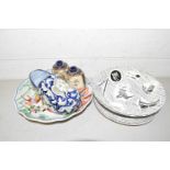 A quantity of Ridgway Pottery home maker plates and bowls, ceramic clog and a pair of small