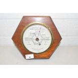 Short & Mason, London, early 20th Century wall mounted barometer