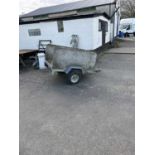 Single axle trailer