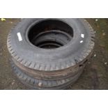 Pair of Alliance 7.50-16SL tractor tyres