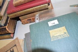 Mixed Lot: Various books and ephemera to include leather bound edition of Macaulays, England,