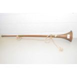 A copper horn