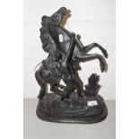 Spelter marley horse