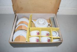 Boxed vintage child's tea set