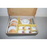 Boxed vintage child's tea set