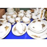 Quantity of gilt decorated Royal Imperial tea and table wares