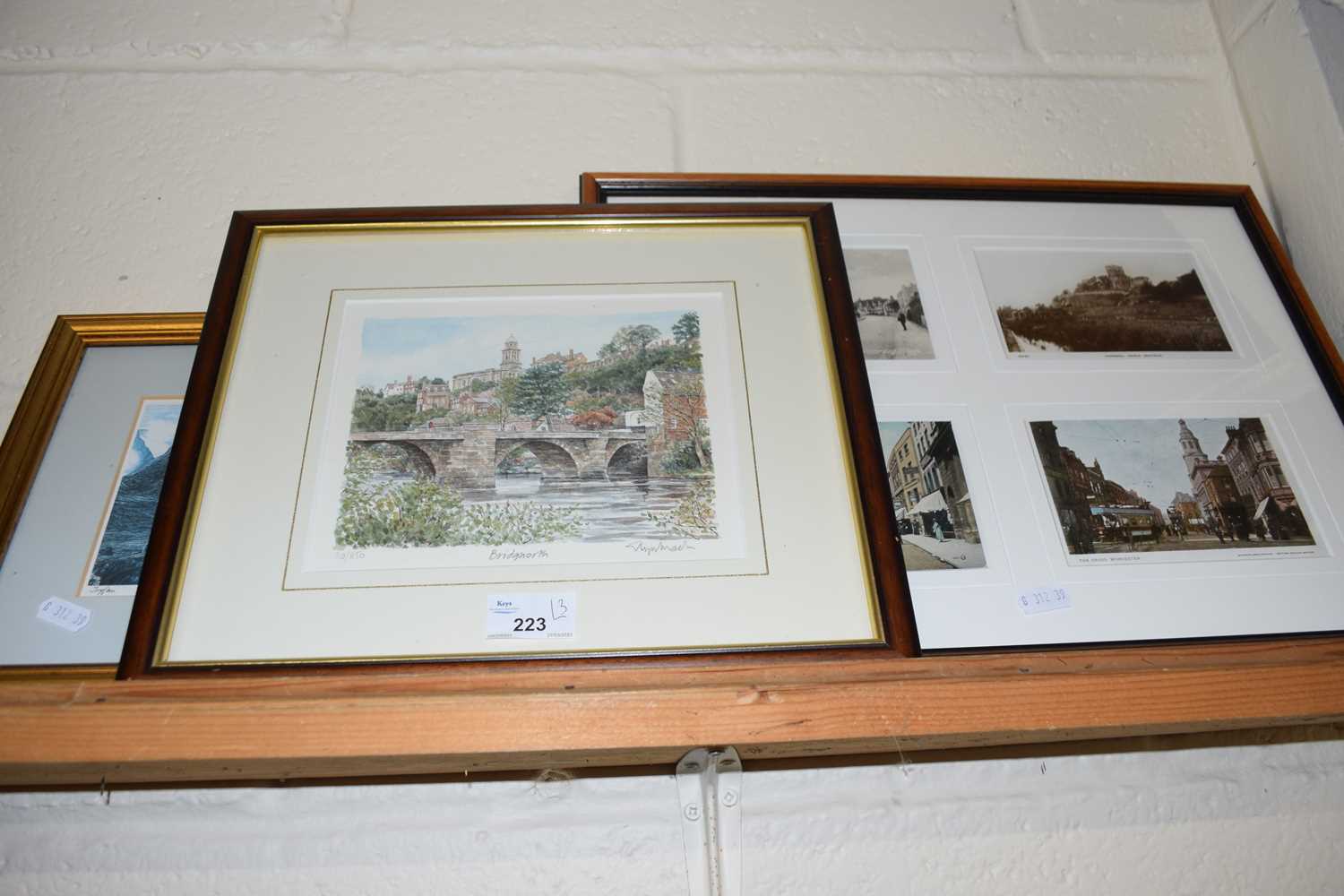 Bridgeworth, Glyn Marsh, limited edition print 110 out of 850 together with a Highland landscape and