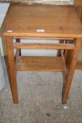 Small oak side table, 45cm wide