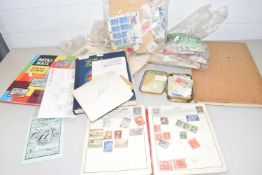 Mixed Lot: Various assorted junior stamp albums, loose stamps and ephemera