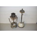 Two vintage parafin lamps