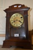 20th Century mahogany mantel clock