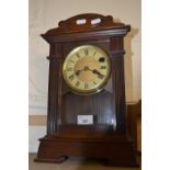 20th Century mahogany mantel clock