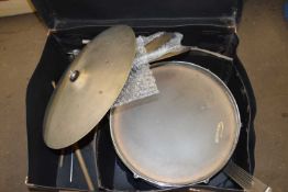 Cased drum and other sundries
