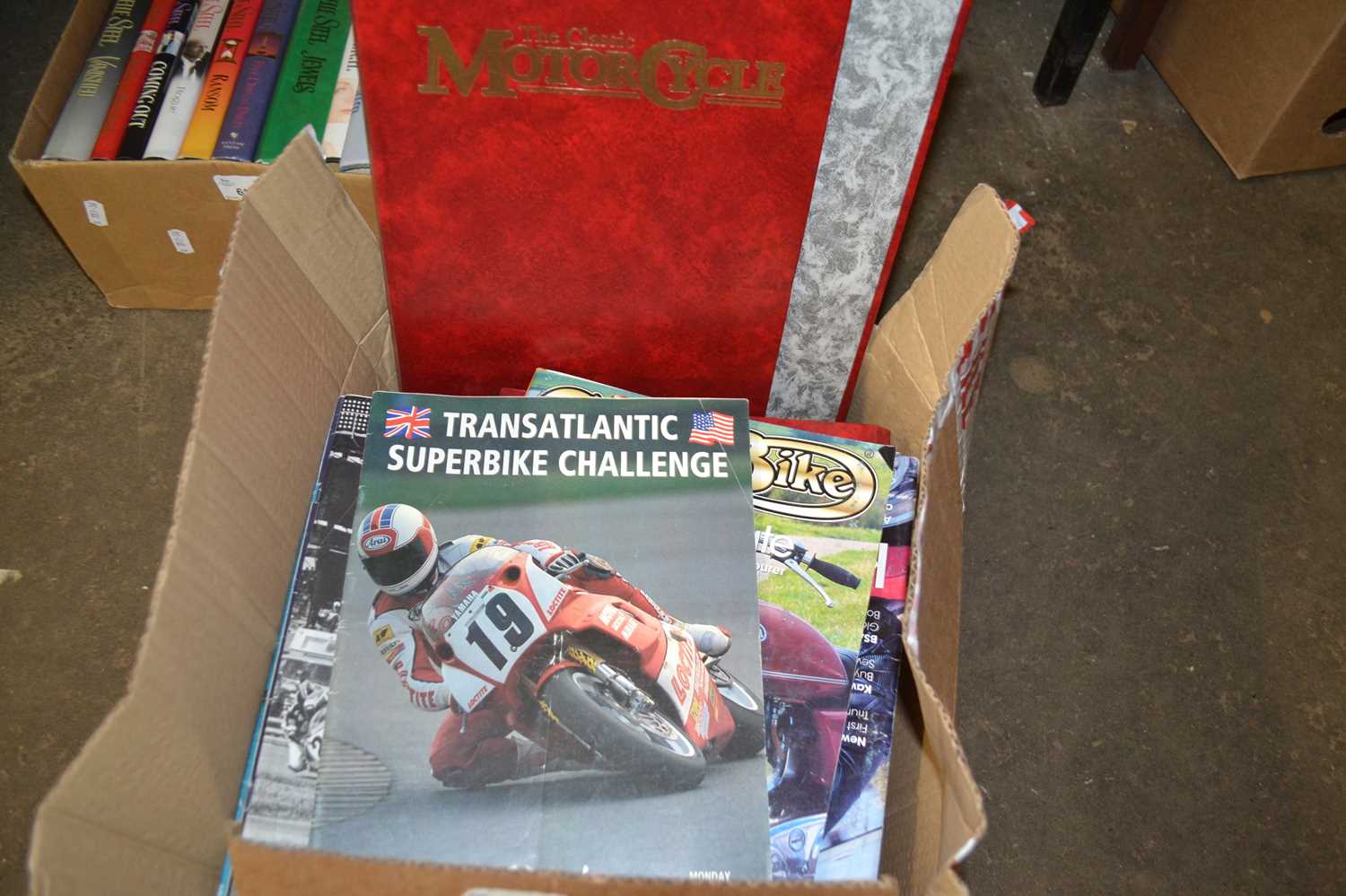 Quantity of The Classic Motorcycle magazines