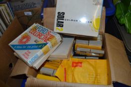 Box of assorted photographic slides