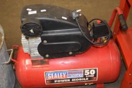 Sealey Power mobile 50 litre compressor