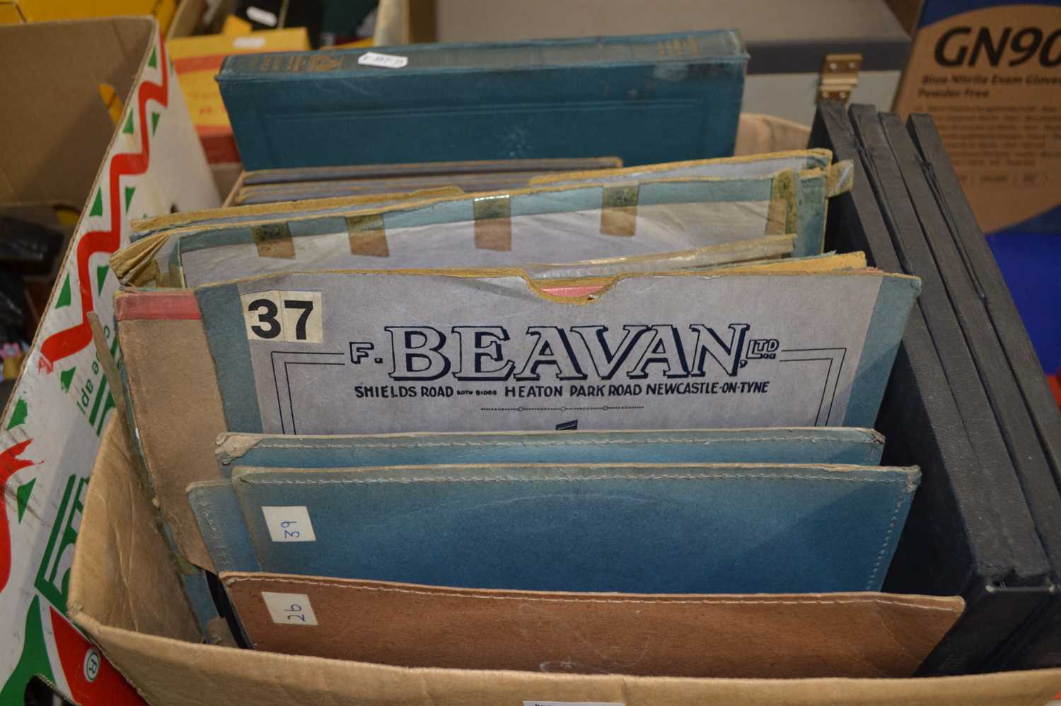 Box of assorted LP's to include cased volumes of Gilbert & Sullivan and others