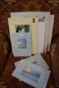 Mixed Lot: Various small pictures relating to the Isle of White and others