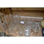 Quantity of beer glasses and others