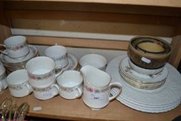 A quantity of Paragon Belinda tea wares and others