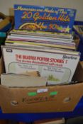 Box of assorted LP's and singles