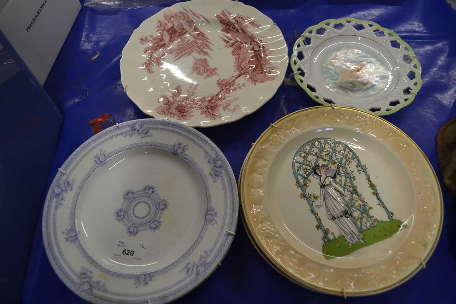 Mixed lot of wall plates