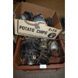 Quantity of assorted vintage motors