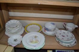 Quantity of Shelley tea wares and others
