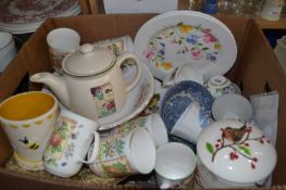 Mixed lot of assorted ceramics and tea wares