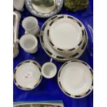 Quantity of Crown Ming table wares