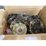 Large box of assorted costume jewellery