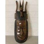 West African hardwood mask