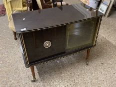 Retro mid Century two door side or drinks cabinet with high gloss finish