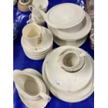 Quantity of Royal Doulton Green Brier tea and table wares plus a further Royal commemorative mug