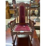 Dolls rocking chair