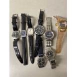 Mixed Lot: Assorted wrist watches