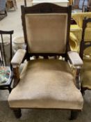 Late Victorian armchair